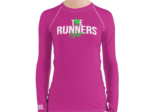 Runners Rash Guard - Pink